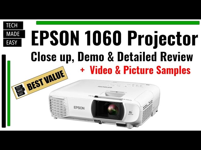 Epson Home Cinema 1080 3LCD 1080p Projector