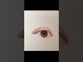 How to draw eye 😊| Satisfying Créative Art That At Another Level Part #Shorts #art #draw #drawing