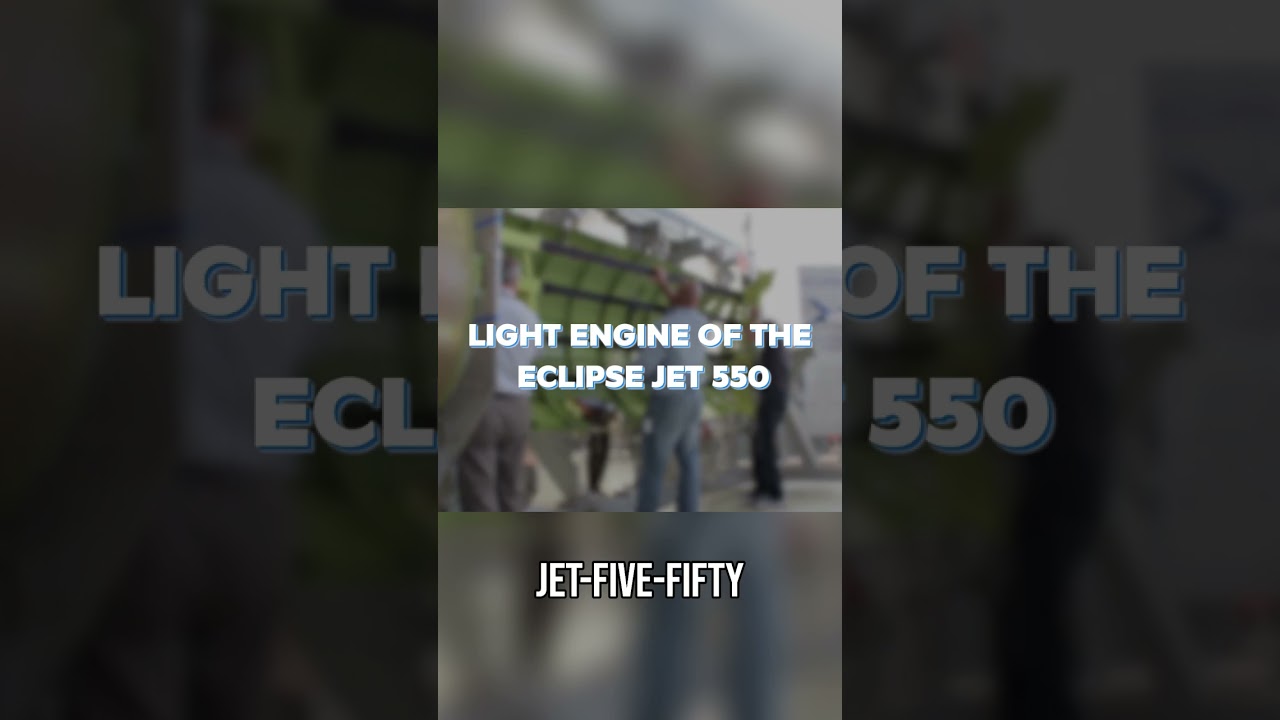 Exploring the Engine of the Eclipse Jet 550: The PW610F Turbofan Engine