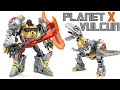 Planet X GRIMLOCK Transformers Fall Of Cybertron VULCUN Metallic Edition Review