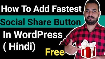Best Social Share Plugin For Wordpress In 2020 | How to Add Social Share Buttons In Hindi