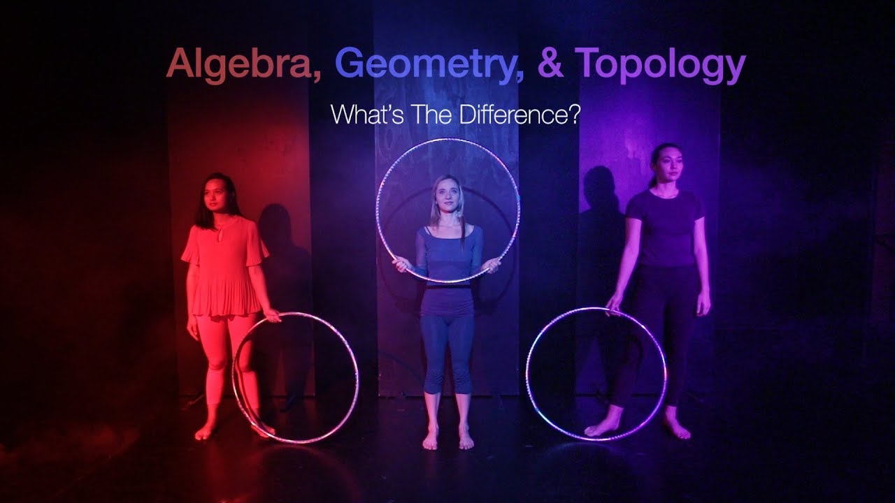 Algbre gomtrie et topologie  quelle est la diffrence 