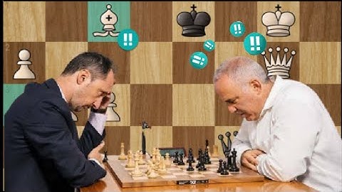 Greatest game ever played by Garry Kasparov || Kasparov vs Topalov 1999