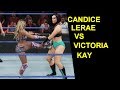 WWE 2K19 Candice Lerae vs Victoria Kay - No Holds Barred