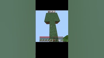 what if you grow a tree on the max build height #minecraft #shorts #Minecraftshorts