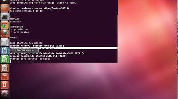 [UDEMY COURSE] ROS Tutorial 1: Starting ROS Master node (roscore)
