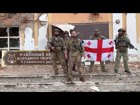 რუსეთის უძლეველობის მითი დამსხვრეულია - ოკუპანტი ქვეყნის ქალაქებში საქართველოს დროშები ფრიალებს