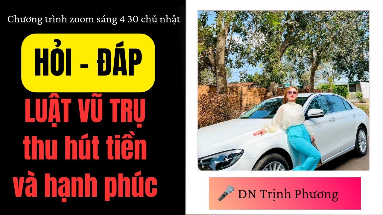 HỎI ĐÁP VỀ QUY LUẬT VŨ TRỤ ĐỂ THU HÚT TIỀN BẠC VÀ HẠNH PHÚC - YouTube