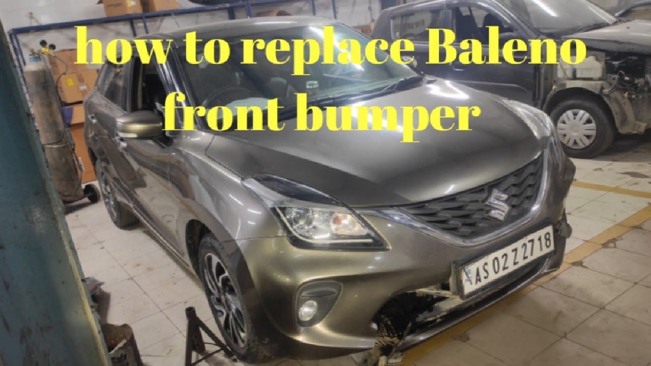 Nexa Baleno Delta Front Bumper Replace How to Replace Baleno Front
