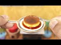 Miniature Caramel Pudding I Miniature real cooking with MDC