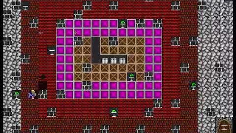 Jetpack (DOS game) Level 85 Tribute to Houdini