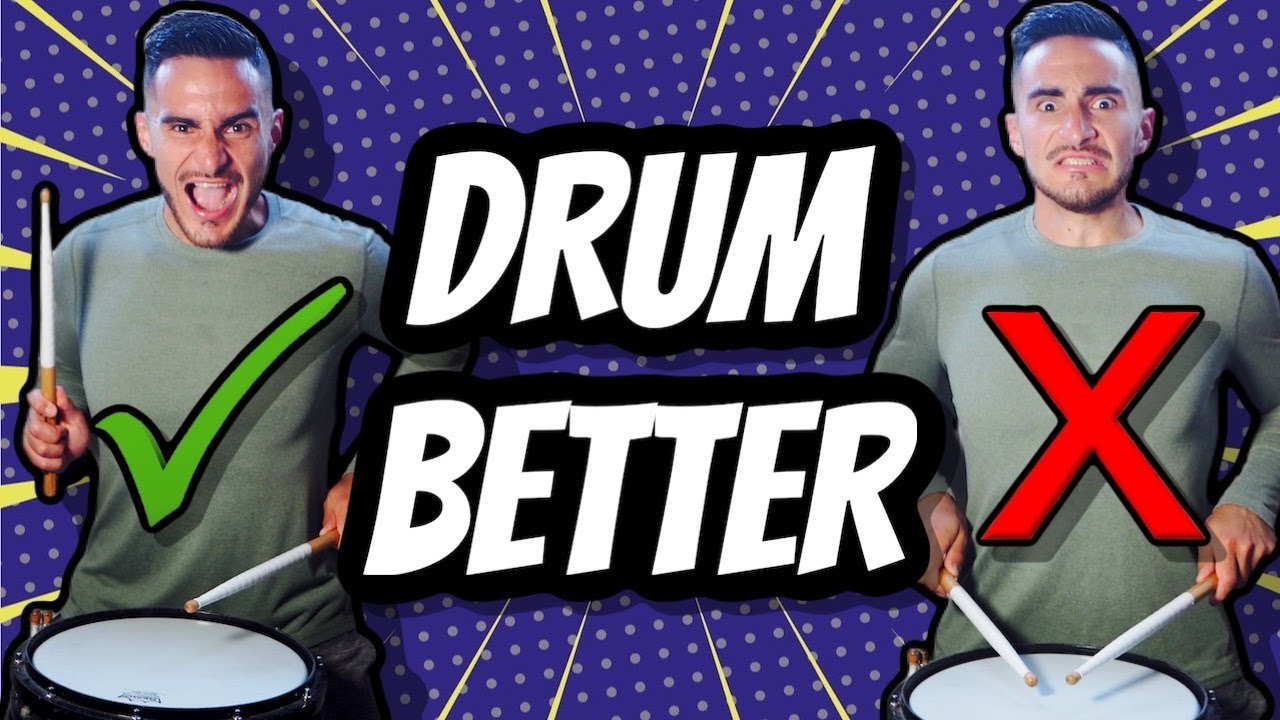 HOW TO DRUM BETTER (TODAY!) 3 TIPS YouTube