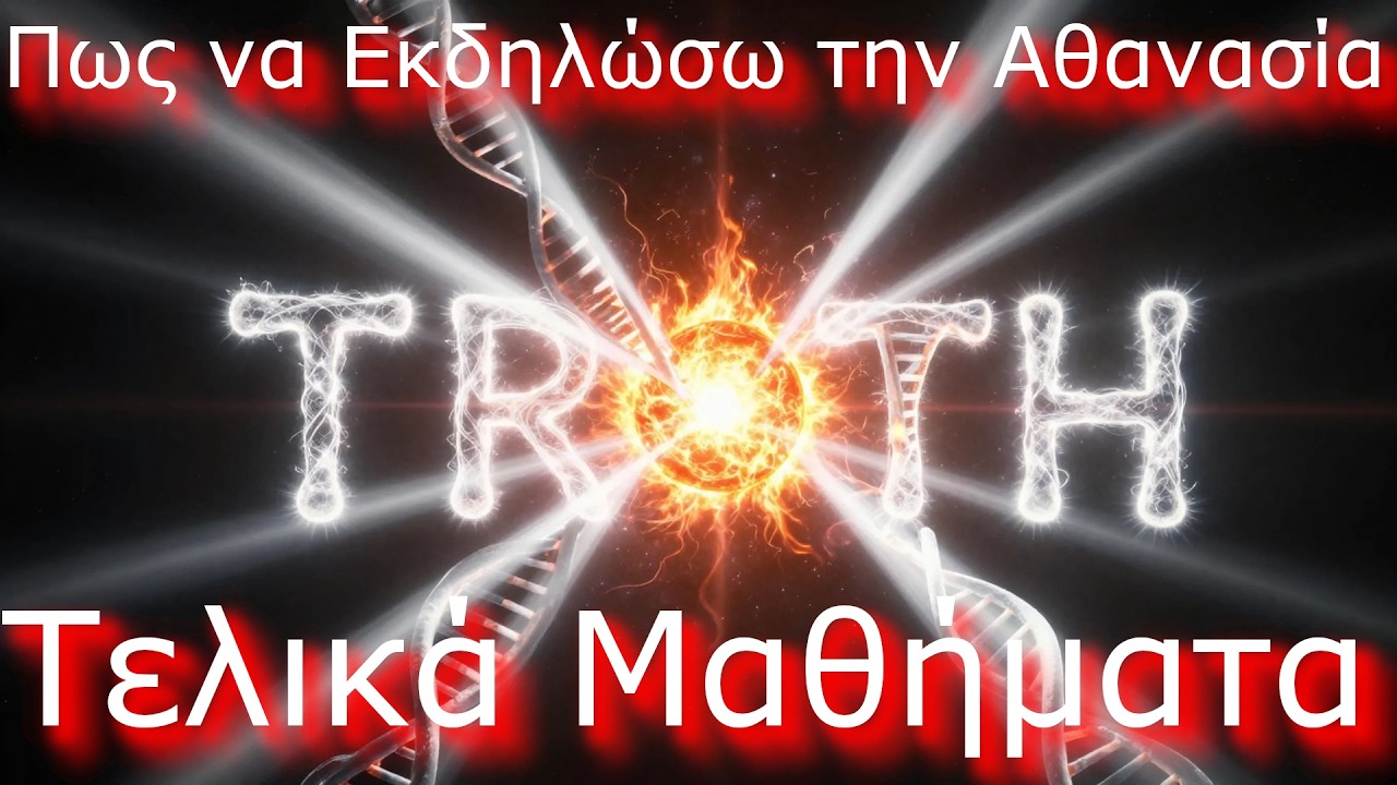 Πως να Εκδηλώσω την Aθανασία. Σ3.Ε481.Βιβλίο.Εργασιών. Μάθημα 360+. Τελικά Μαθήματα.Εισαγωγή.