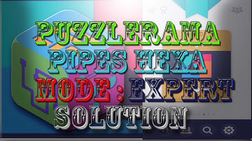Puzzlerama Android Game play (Pipes Hexa Expert Level 41-50)