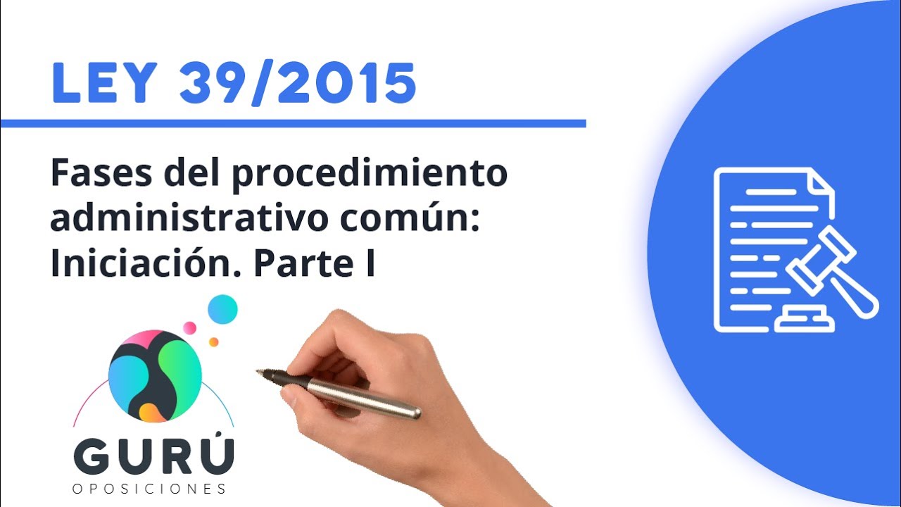 Test Fases Del Procedimiento Administrativo 39 2015 www.youtube.com