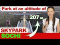 SOCHI: Tour to Skypark (207 meters above the ground). Skybridge.