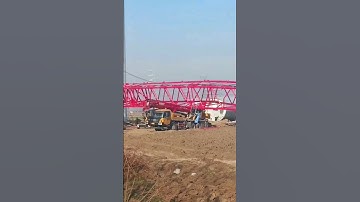 Crawler biggest Crane lifting failure |Crane Accident #shorts
