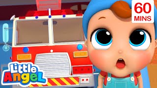 Little Red Truck Little Angel Sing Along Learn Abc 123 Fun Cartoons Songs And Rhymes