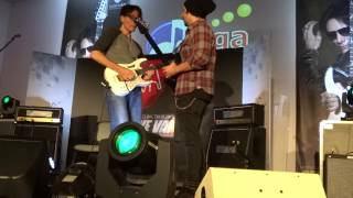 Video thumbnail of "Steve Vai e André Nieri - Jam Session"