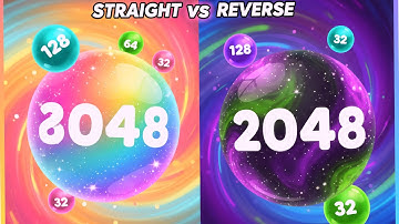 Ball Run 2048 Infinix 🏀 vs Reverse ball Colour Run walkthrough , iOS Android New Update part : 2131 