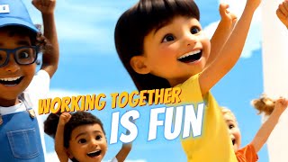 Working Together is Fun! | Fun Social Skills for Kids
