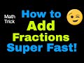 Fraction Addition Tricks Quiz