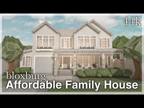 Summer Family Mansion (211K), Exterior, Welcome to Bloxburg, Speedbuild