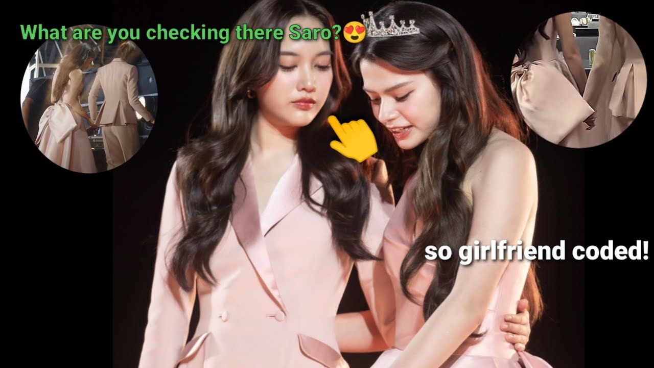 Freen at Becky low-key holding hands even though they're backstage 4ELEMENTS press con