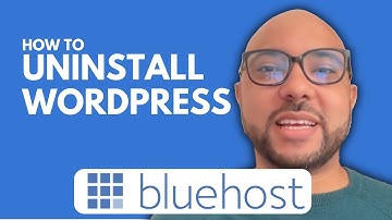 How to Uninstall WordPress from Bluehost
