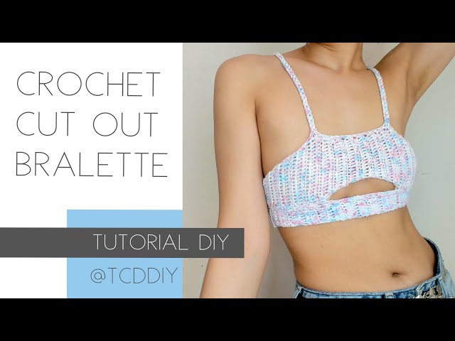 Crochet Cut Out Bralette