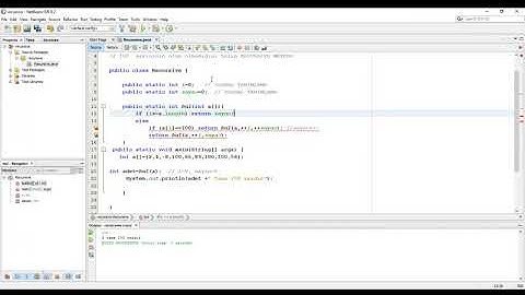 ALG 2-3 JAVA RECURSIVE METODLAR