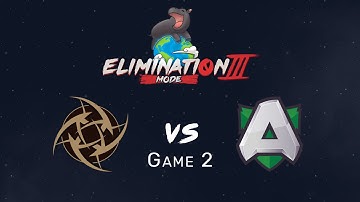 Elimination Mode 3 - NiP vs Alliance - Game 2