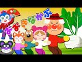 【こどものうた】おおきなかぶ 一緒にアンパンマンおじいさんと大きな大根を引っ張ろうね！ 童謡 ｜ダンス