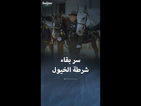 سبب استمرار اعتماد بعض الدول على شرطة الخيول