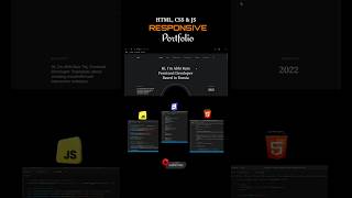 Responsive #portfolio #webdesign #responsivewebdesign #html #css #javascript #frontend #ai #python