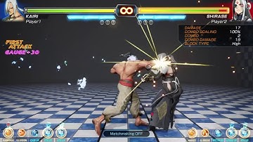 Fighting Ex Layer Beta Kairi Combos