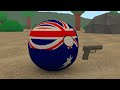 Australia Vs Emú   Countryballs 3D