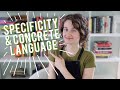 Specificity and Concrete Language | how to write vividly