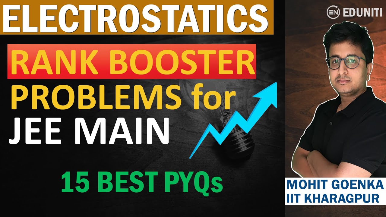 Electrostatics Best Questions Rank Booster PYQs JEE Main 2021 
