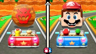Мульт Mario Party Superstars Minigames Peach Vs Mario Vs Rosalina Vs Daisy Master Difficulty