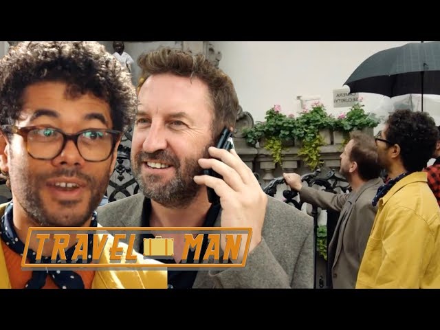 Richard Ayoade & Lee Mack's HILARIOUS 48hrs in Brussels | Travel Man class=