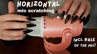ASMR Bare Mic Scratching 🌸 Base of the Mic 🤫 No Talking *tapping*