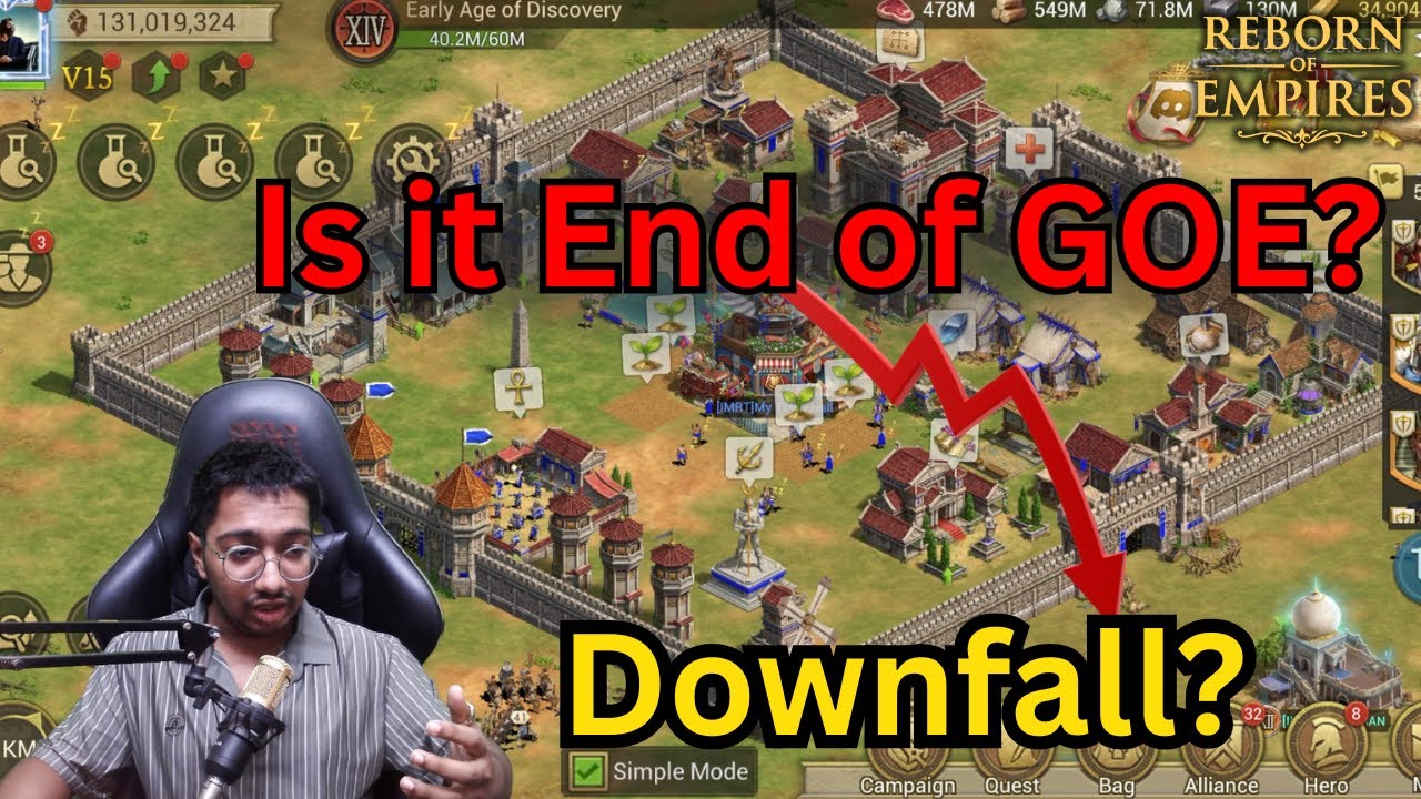 Is it end of GOE? RIP a golden age | Game of Empires : Warring Realms.