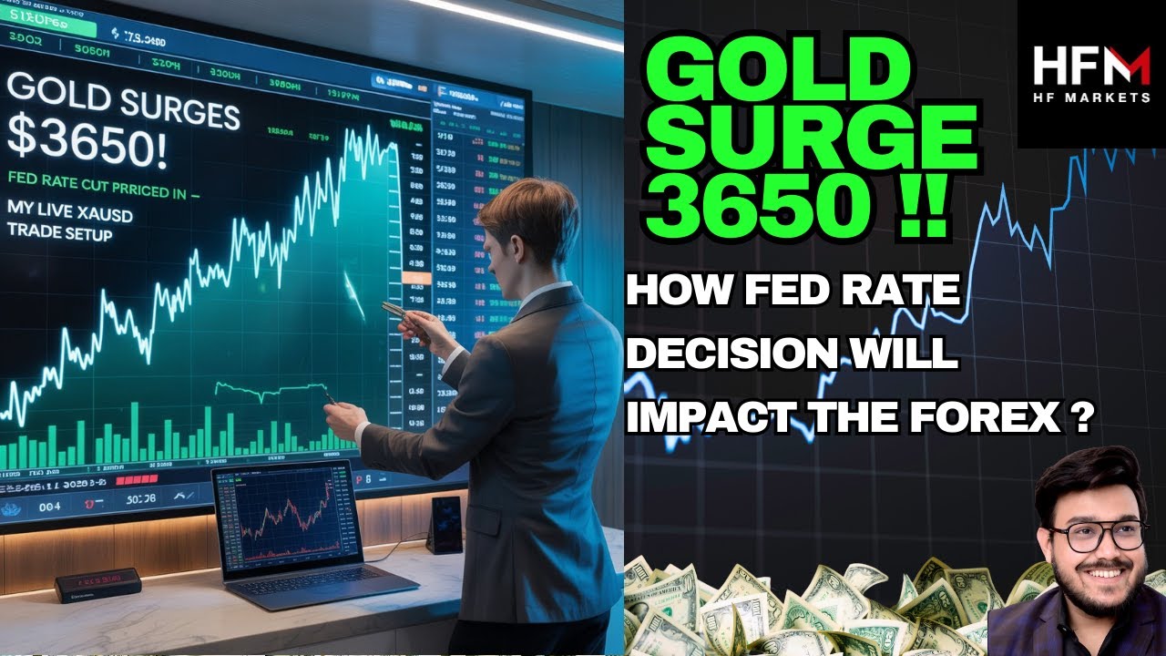 Don't Miss Out! GOLD Soars $3650 on Fed Rate Cut Expectations - YouTube