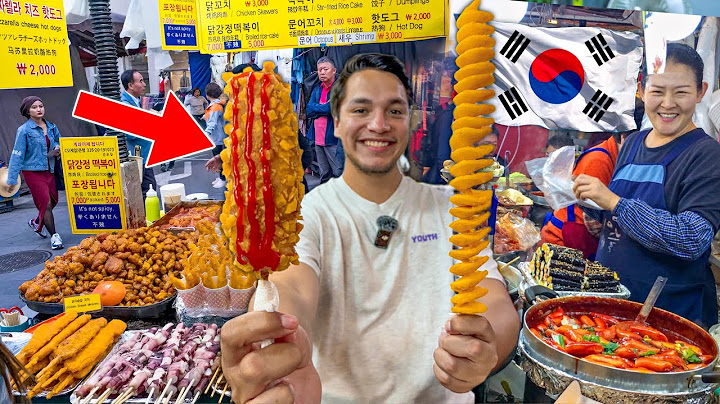 Trying RARE STREET FOOD in KOREA 🇰🇷😱 Do they eat dog?