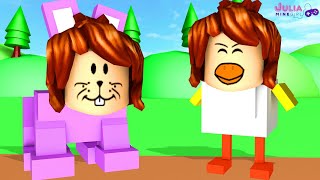 Roblox - COELHA JU & PATINHA CRIS  (Pet Escape)