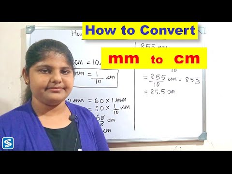 Video How to convert millimeter to centimeter | Conversion... - youtube