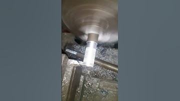 Nice  @ #fast #thread on #lathe #machine #shorts