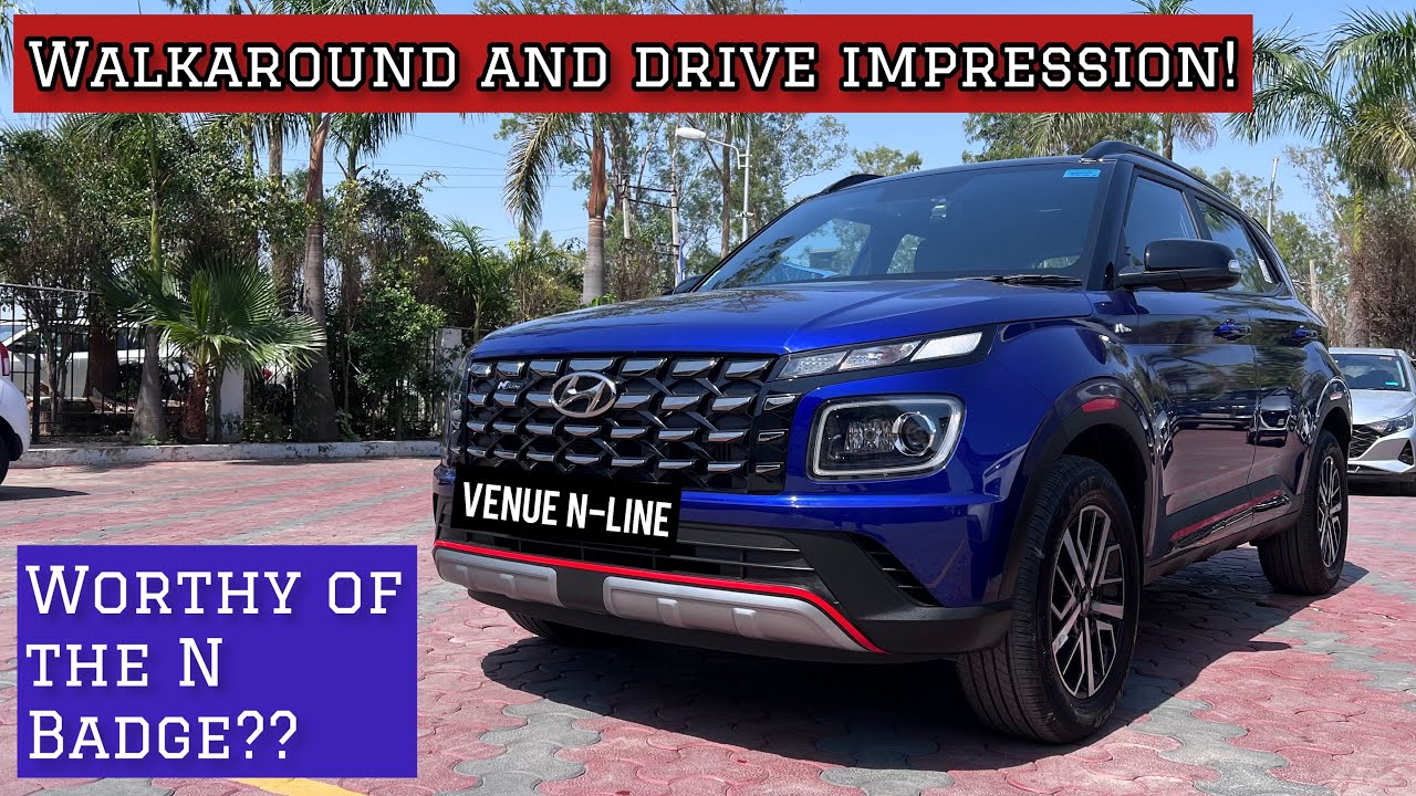 2023 Hyundai Venue N-Line Walkaround and Drive Impression | Better Than Brezza? 