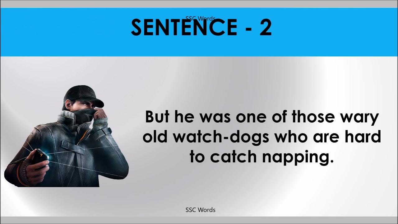 CATCH NAPPING Idiom 1276 Meaning and five sentences SSC Words YouTube